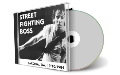 Artwork Cover of Bruce Springsteen 1984-10-19 CD Tacoma Audience