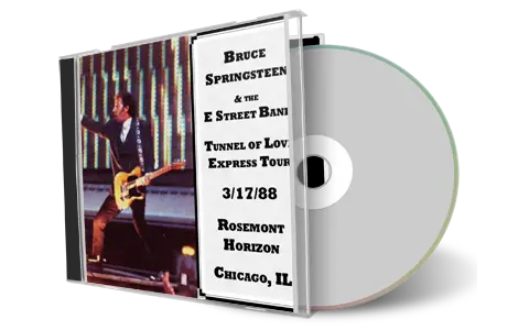 Artwork Cover of Bruce Springsteen 1988-03-17 CD Chicago Audience