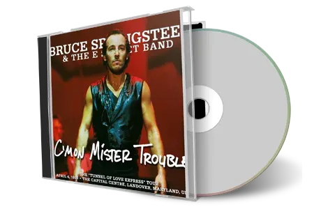 Artwork Cover of Bruce Springsteen 1988-04-04 CD Landover Audience