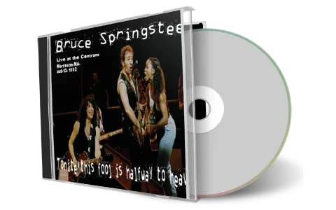 Artwork Cover of Bruce Springsteen 1992-08-13 CD Worcester Audience