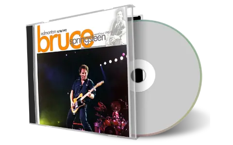 Artwork Cover of Bruce Springsteen 1992-10-18 CD Edmonton Audience