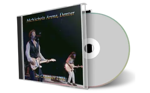 Artwork Cover of Bruce Springsteen 1992-10-26 CD Denver Audience