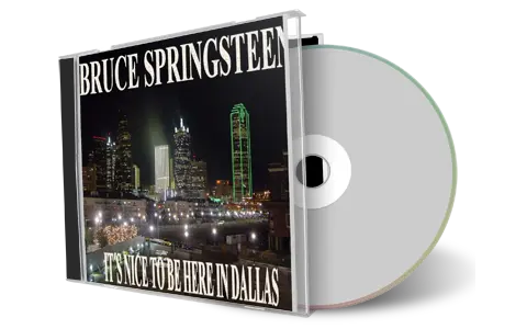 Artwork Cover of Bruce Springsteen 1992-12-02 CD Dallas Audience
