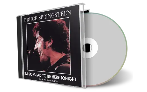 Artwork Cover of Bruce Springsteen 1993-04-20 CD Rotterdam Audience