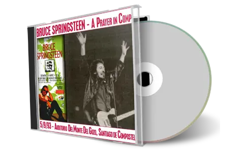 Artwork Cover of Bruce Springsteen 1993-05-09 CD Santiago Audience