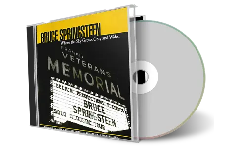 Artwork Cover of Bruce Springsteen 1996-12-11 CD Columbus Audience