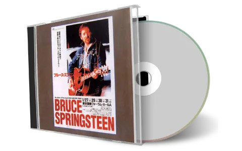 Artwork Cover of Bruce Springsteen 1997-01-31 CD Tokyo Audience