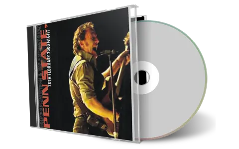 Artwork Cover of Bruce Springsteen 2000-02-28 CD State College Audience