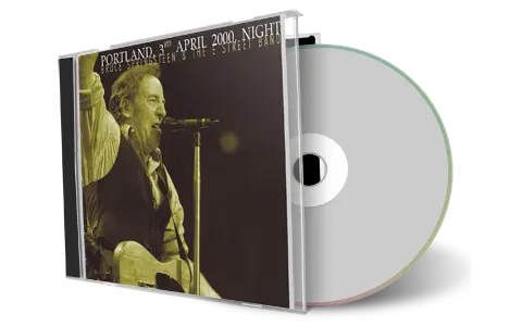 Artwork Cover of Bruce Springsteen 2000-04-03 CD Portland Audience