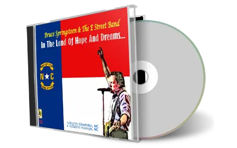 Artwork Cover of Bruce Springsteen 2000-04-21 CD Charlotte Soundboard