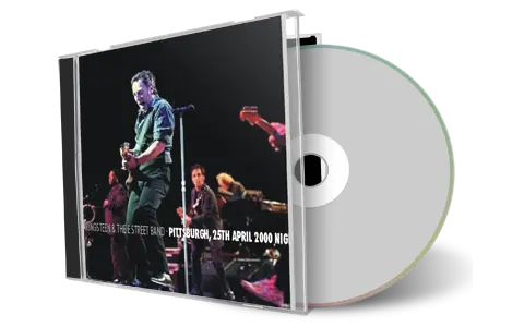 Artwork Cover of Bruce Springsteen 2000-04-25 CD Pittsburgh Audience