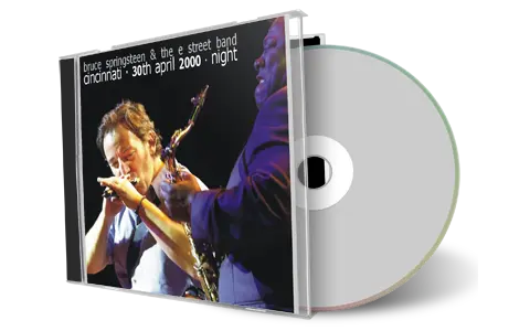 Artwork Cover of Bruce Springsteen 2000-04-30 CD Cincinnati Audience