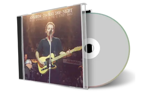 Artwork Cover of Bruce Springsteen 2000-05-21 CD Anaheim Soundboard