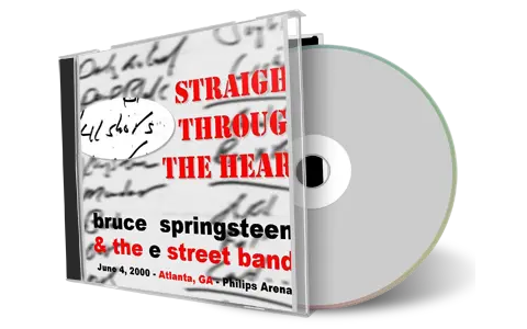 Artwork Cover of Bruce Springsteen 2000-06-04 CD Atlanta Soundboard