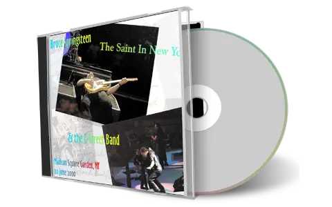 Artwork Cover of Bruce Springsteen 2000-06-20 CD New York Soundboard