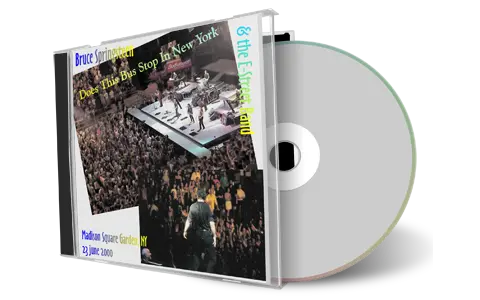 Artwork Cover of Bruce Springsteen 2000-06-23 CD New York Audience