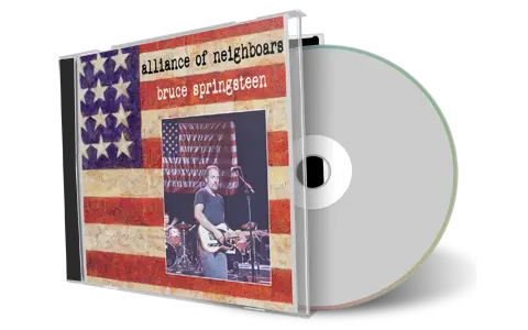 Artwork Cover of Bruce Springsteen 2001-10-19 CD Red Bank Soundboard