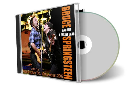 Artwork Cover of Bruce Springsteen 2002-08-10 CD Washington Audience