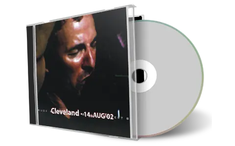 Artwork Cover of Bruce Springsteen 2002-08-14 CD Cleveland Audience