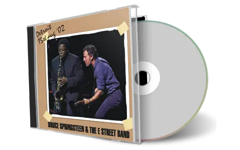 Artwork Cover of Bruce Springsteen 2002-08-15 CD Detroit Audience