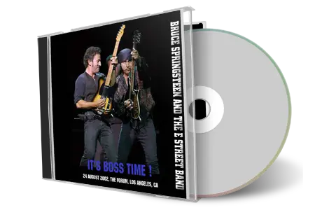 Artwork Cover of Bruce Springsteen 2002-08-24 CD Los Angeles Audience