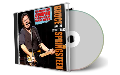 Artwork Cover of Bruce Springsteen 2002-08-27 CD San Jose Audience