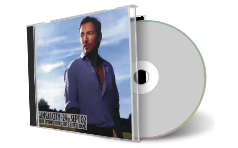 Artwork Cover of Bruce Springsteen 2002-09-24 CD Kansas City Audience