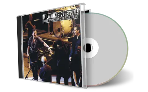 Artwork Cover of Bruce Springsteen 2002-09-27 CD Milwaukee Audience