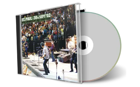 Artwork Cover of Bruce Springsteen 2002-09-30 CD St Paul Audience