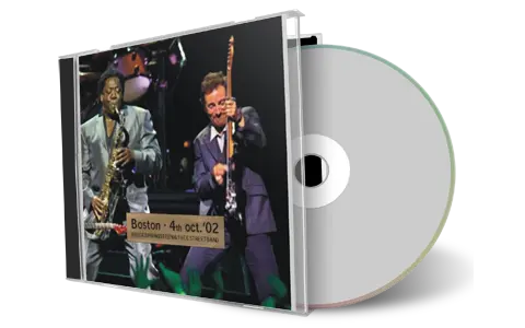 Artwork Cover of Bruce Springsteen 2002-10-04 CD Boston Audience