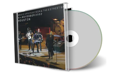 Artwork Cover of Bruce Springsteen 2002-11-04 CD Houston Audience