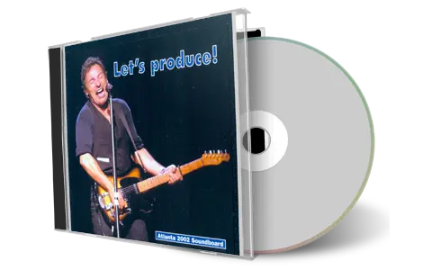 Artwork Cover of Bruce Springsteen 2002-12-02 CD Atlanta Soundboard
