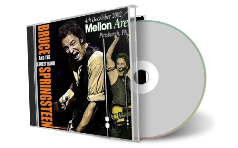 Artwork Cover of Bruce Springsteen 2002-12-04 CD Pittsburgh Audience