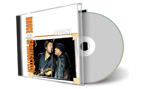 Artwork Cover of Bruce Springsteen 2002-12-13 CD Albany Audience