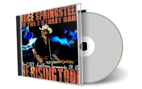 Artwork Cover of Bruce Springsteen 2003-04-09 CD Sacramento Audience