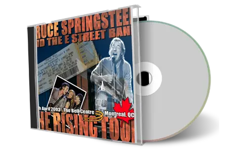 Artwork Cover of Bruce Springsteen 2003-04-19 CD Montreal Audience