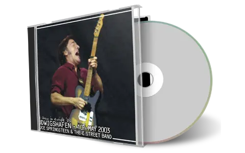 Artwork Cover of Bruce Springsteen 2003-05-10 CD Ludwigshafen Audience