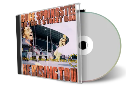 Artwork Cover of Bruce Springsteen 2003-05-24 CD Paris Audience