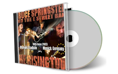 Artwork Cover of Bruce Springsteen 2003-06-10 CD Munich Audience