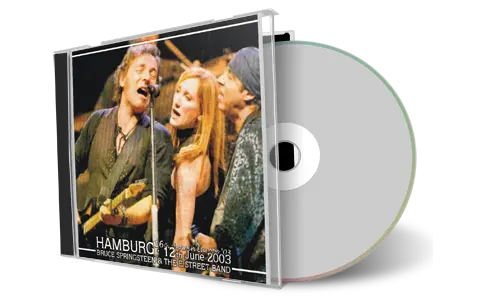 Artwork Cover of Bruce Springsteen 2003-06-12 CD Hamburg Audience