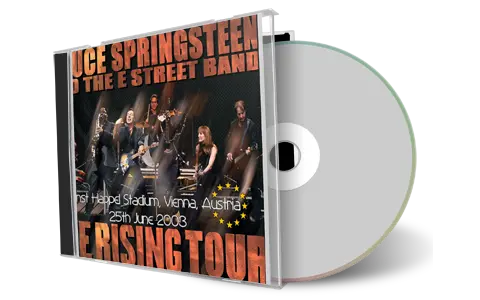 Artwork Cover of Bruce Springsteen 2003-06-25 CD Vienna Audience