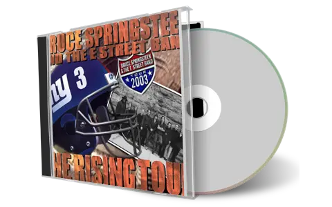 Artwork Cover of Bruce Springsteen 2003-07-18 CD East Rutheford Audience