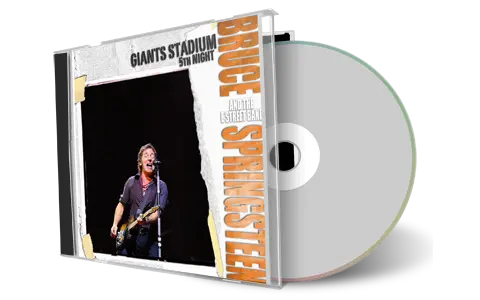Artwork Cover of Bruce Springsteen 2003-07-24 CD East Rutheford Audience