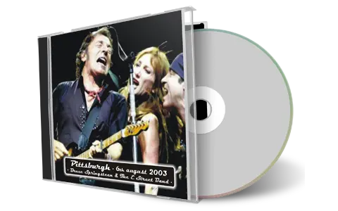 Artwork Cover of Bruce Springsteen 2003-08-06 CD Pittsburgh Audience
