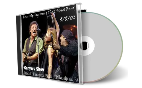 Artwork Cover of Bruce Springsteen 2003-08-08 CD Philadelphia Audience