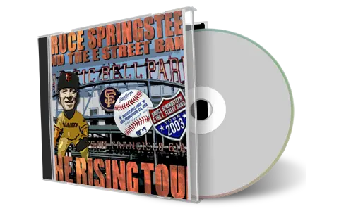 Artwork Cover of Bruce Springsteen 2003-08-16 CD San Francisco Audience