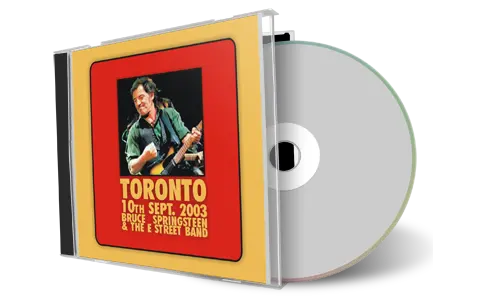 Artwork Cover of Bruce Springsteen 2003-09-10 CD Toronto Audience