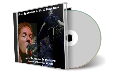 Artwork Cover of Bruce Springsteen 2003-09-16 CD Hartford Audience