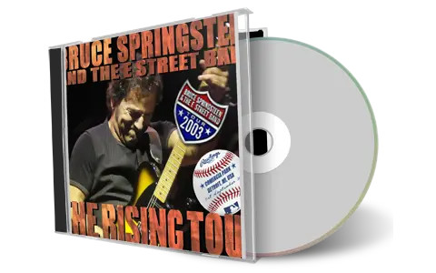 Artwork Cover of Bruce Springsteen 2003-09-21 CD Detroit Audience