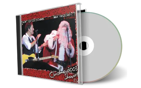 Artwork Cover of Bruce Springsteen 2003-12-05 CD Asbury Park Audience